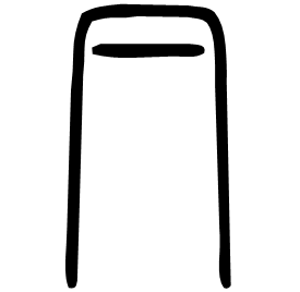 𠔼 Seal script Shuowen (~100 AD) 𠔼 Seal script Shuowen (~100 AD)