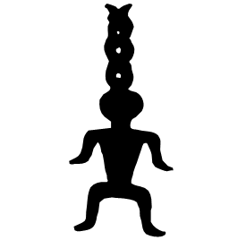 𡗞 Bronze script Late Shang dynasty (~1100 BC)